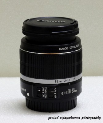 Canon 18 55 mm IS lens 335x400 Different Types of Lenses for SLR Camera
