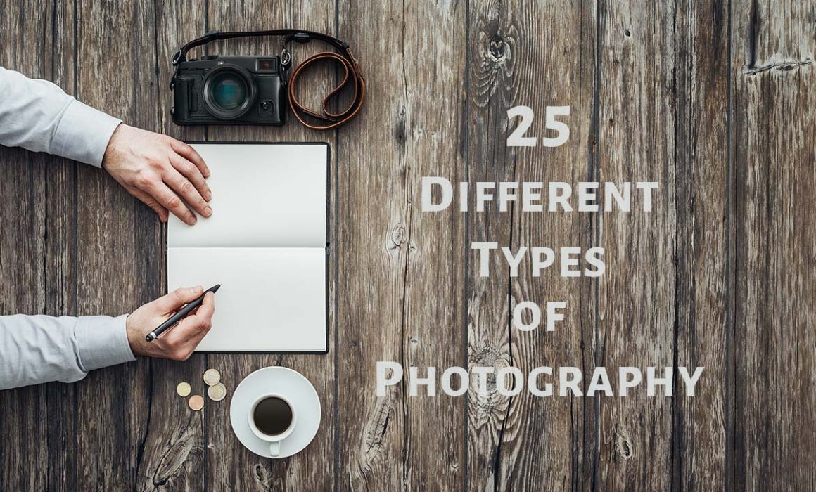 Different types of photography