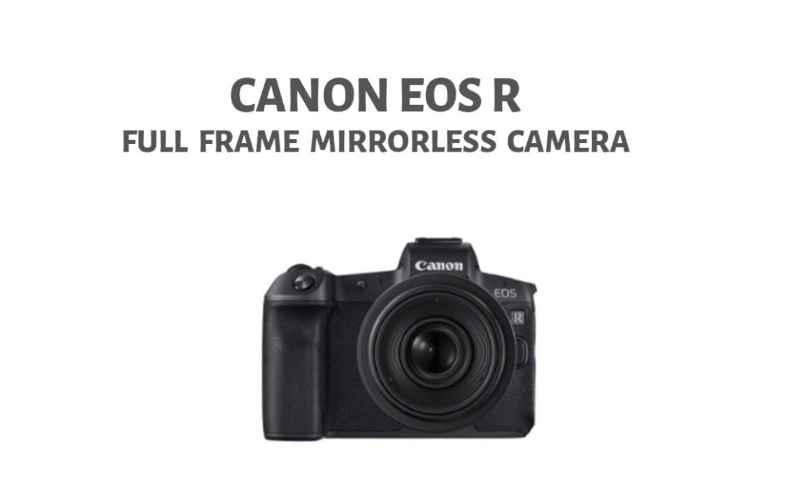 CANON EOS R Full Frame Mirrorless Camera