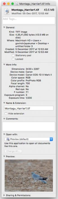 MAC-OS-EXIF-Data-Viewer