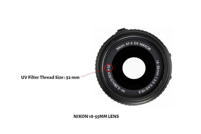 Nikon 18-55mm Lens-52mm UV Filter