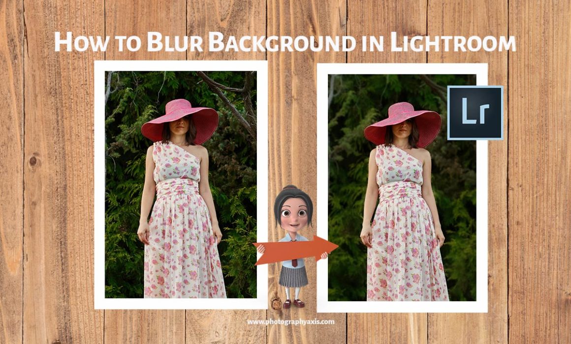 How to Blur background in Lightroom