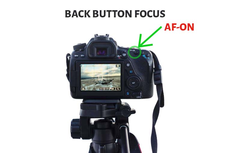Back Button Focusing in Camera