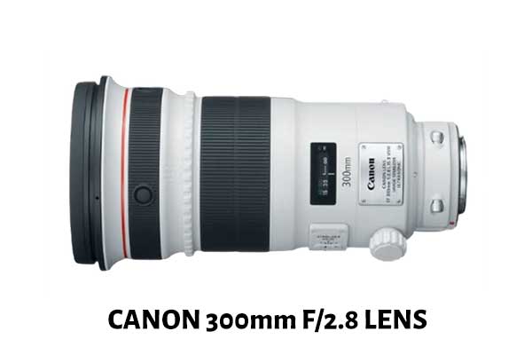 Canon 300mm f2pt8 lens