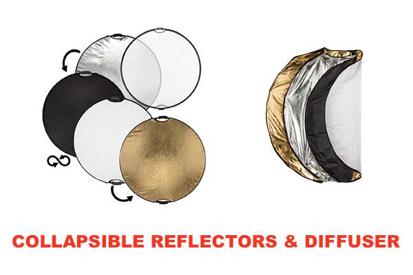 Collapsible Reflectors and Diffusers