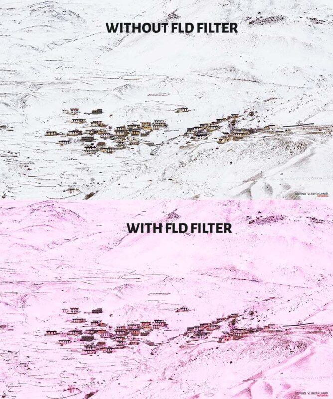 FLD Filter-Before After Image