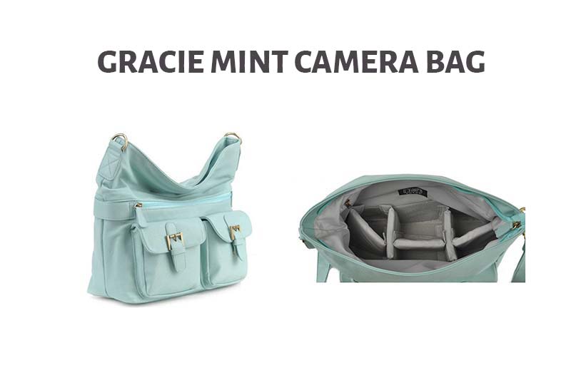 Gracie Mint Camera Bag for Women