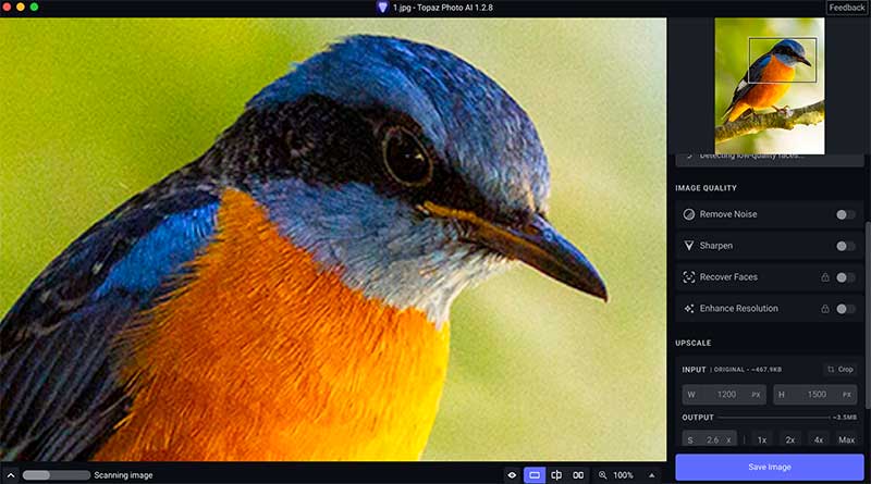 Importing Image to Photo AI