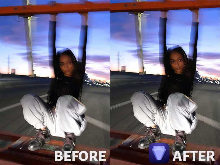 Motion Blur-Photo AI Before After