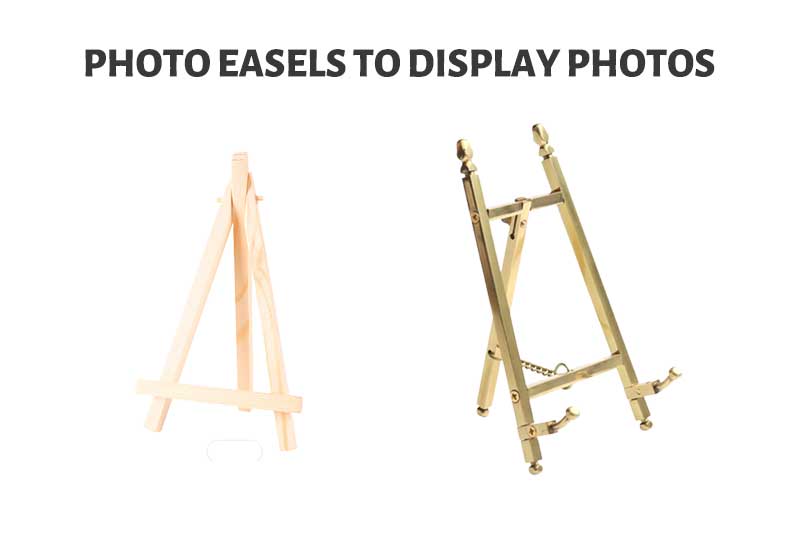 Photo Easels for Photo Display