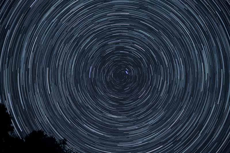 Radial Balance Example-Star Trails