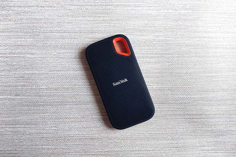 SanDisk Extreme Portable SSD Front view