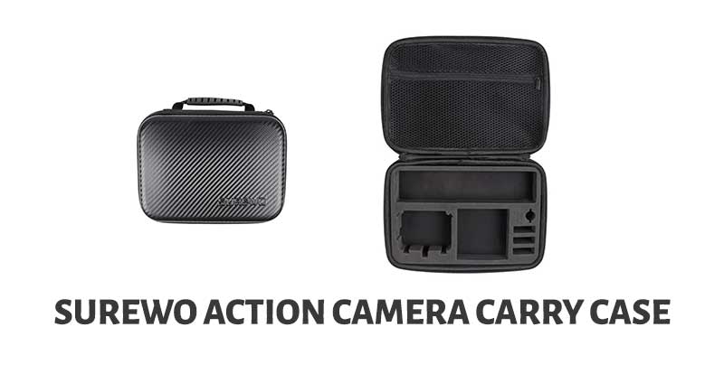 Surewo Action Camera Carrying Case