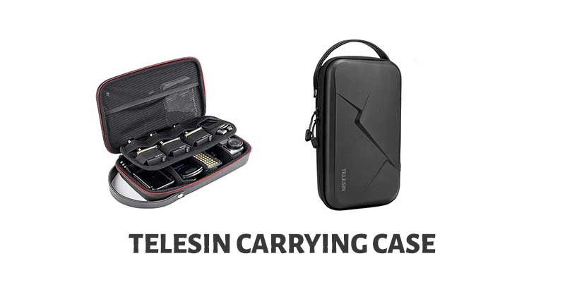 TELESIN Action Camera Carrying Case