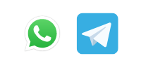 Whatsapp and Telegram