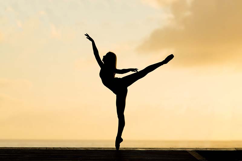 dance silhouette photography