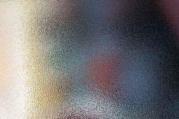 texture on glass